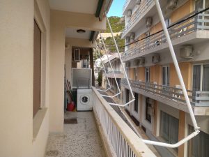 Loutraki SPA Apartment balkony