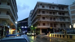 Loutraki SPA Apartment balkony Lekka street