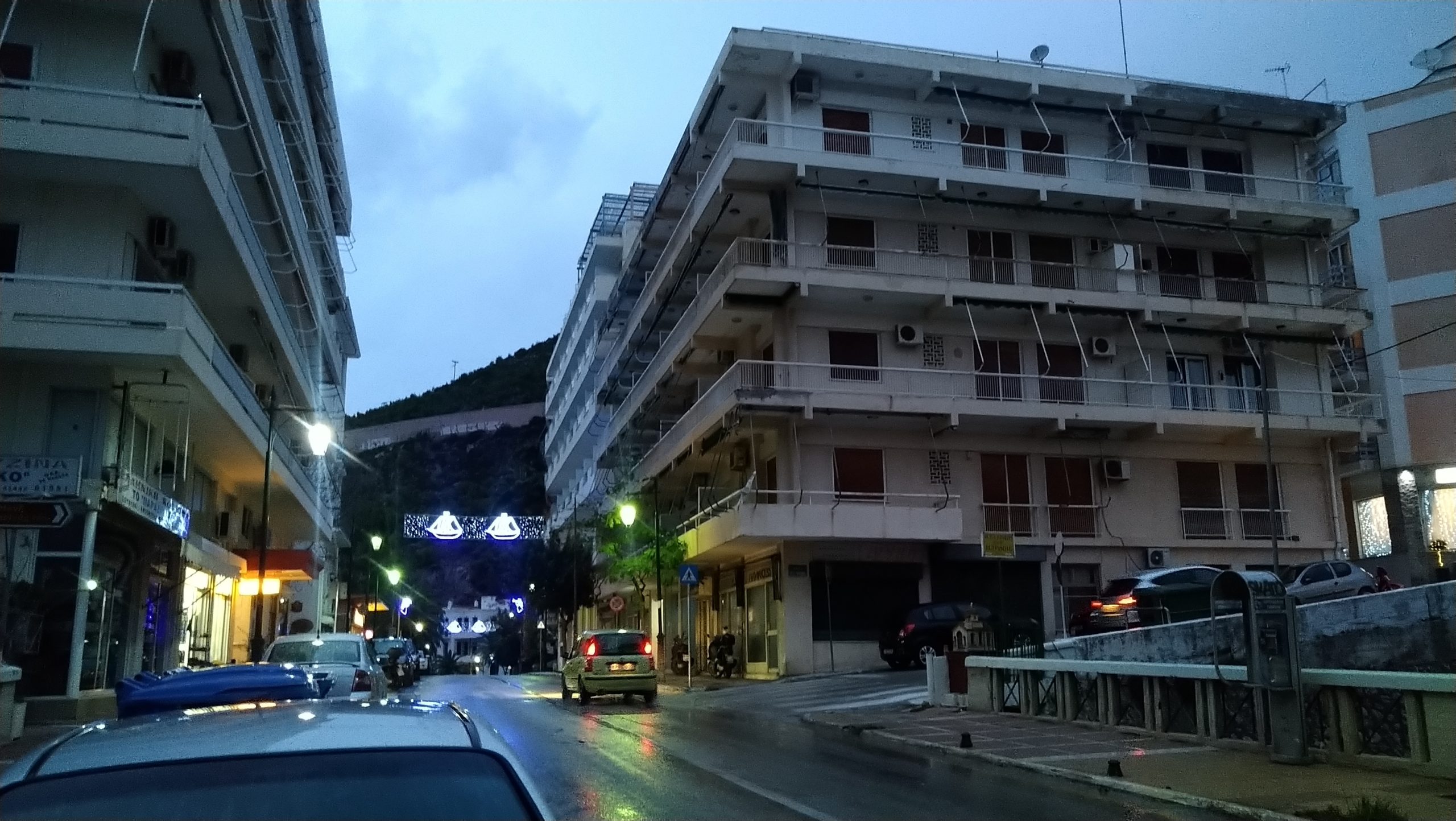 Loutraki SPA Apartment balkony Lekka street