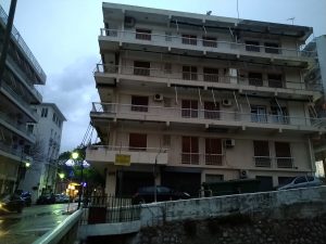 Loutraki SPA Apartment balkony Lekka street