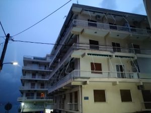 Loutraki SPA Apartment balkony