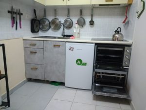 Loutraki SPA Apartment kitchen