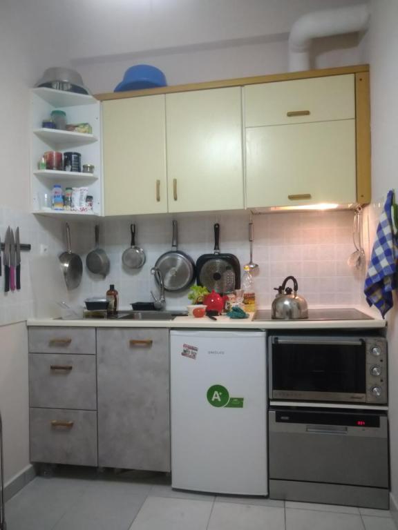 Loutraki SPA Apartment kitchen