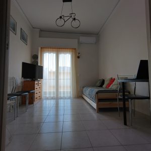 Loutraki SPA Apartment living/bed room