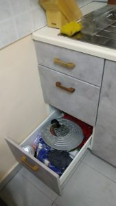 Loutraki SPA Apartment kitchen